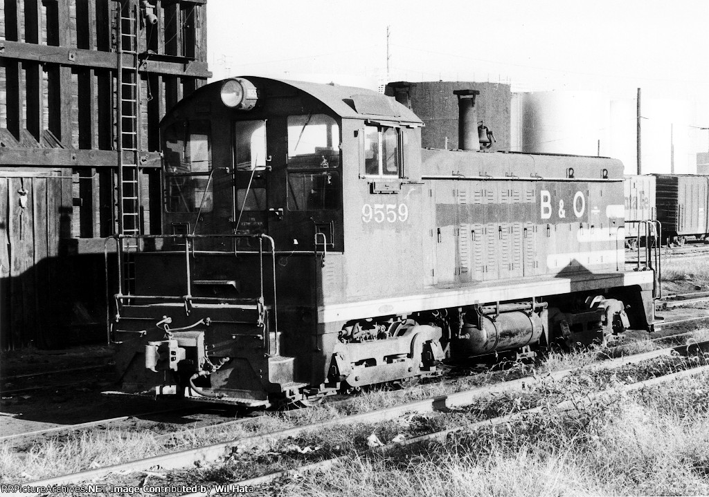 B&O NW2 9559